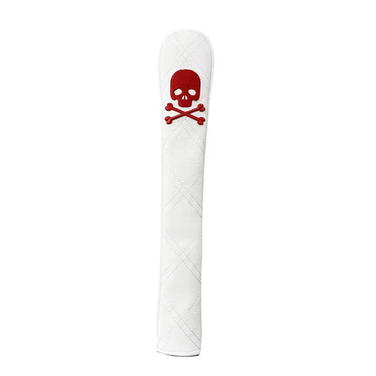 Golf Wood Cover Skull for Driver Fairway Hybrid Waterproof Protector Set PU Leather Soft Durable Golf Club Covers